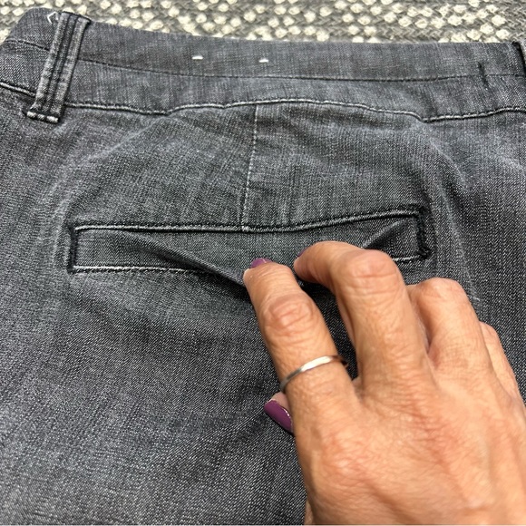 Coldwater Creek Natural Fit Mid-rise Jeans Medium Wash Bootcut Black Gray Sz W18 - Picture 6 of 13